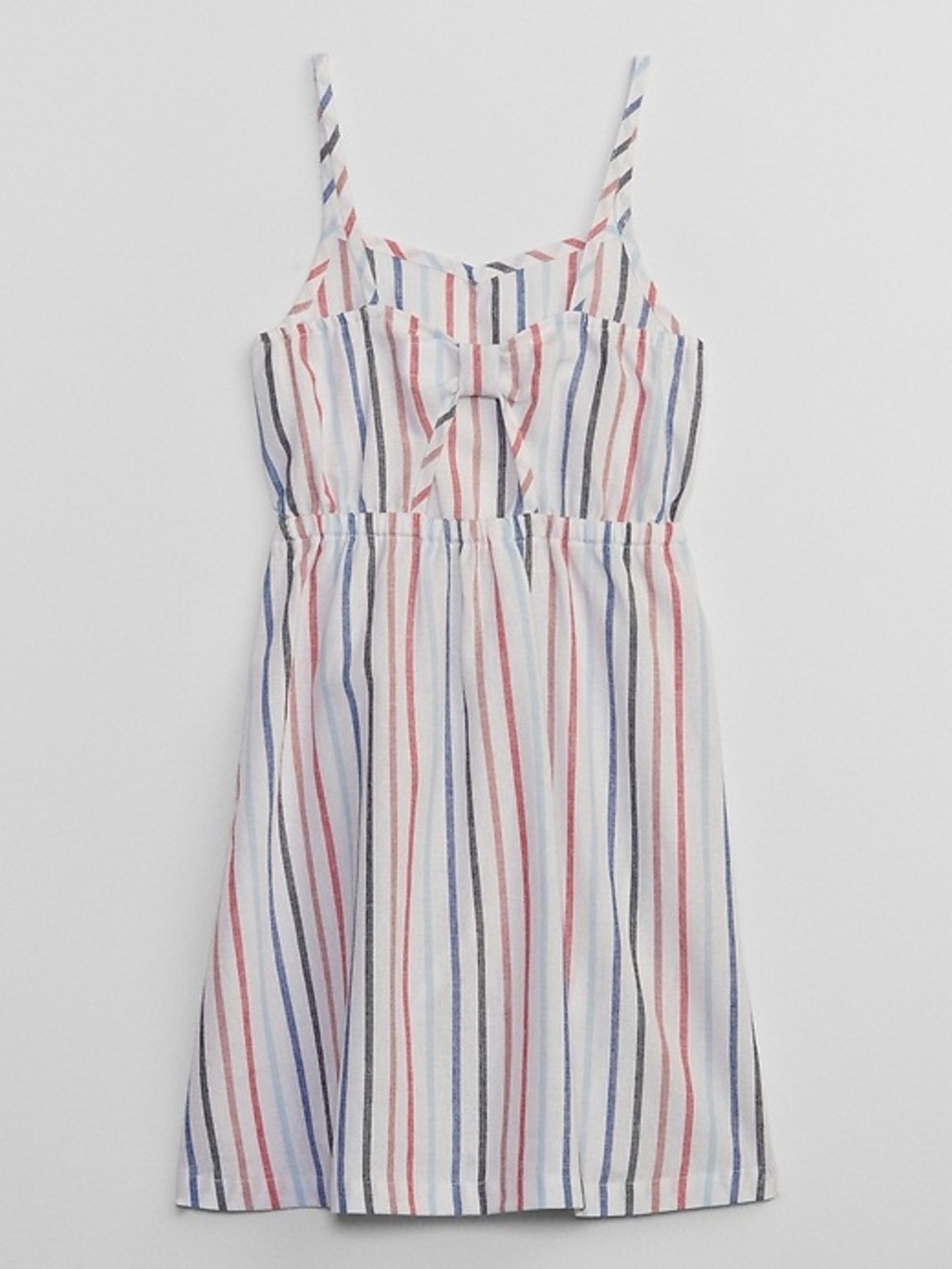 Gap Summer Dress in White, Red & Navy